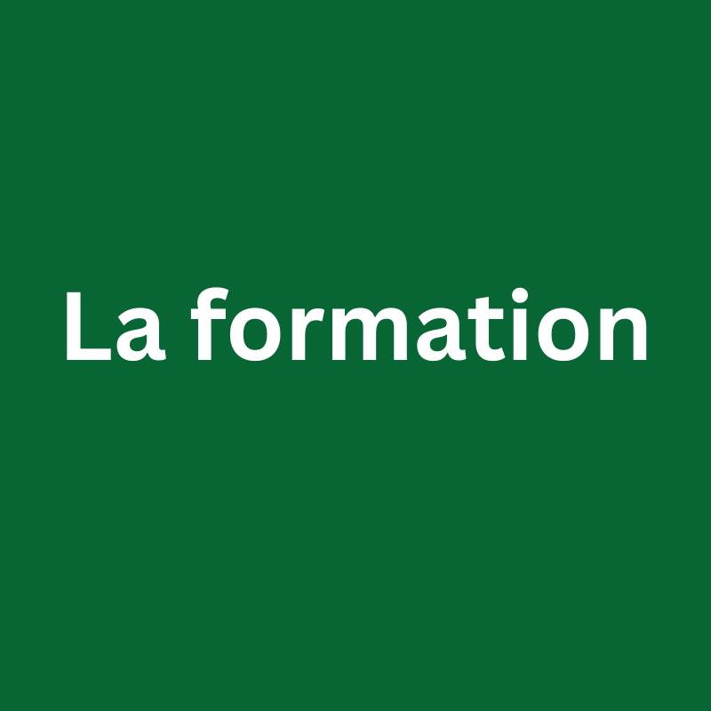 La formation