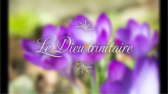 Le Dieu trinitaire