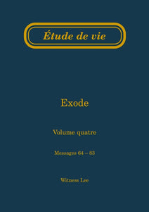 Exode, vol. 4 (64-83) – Étude de vie
