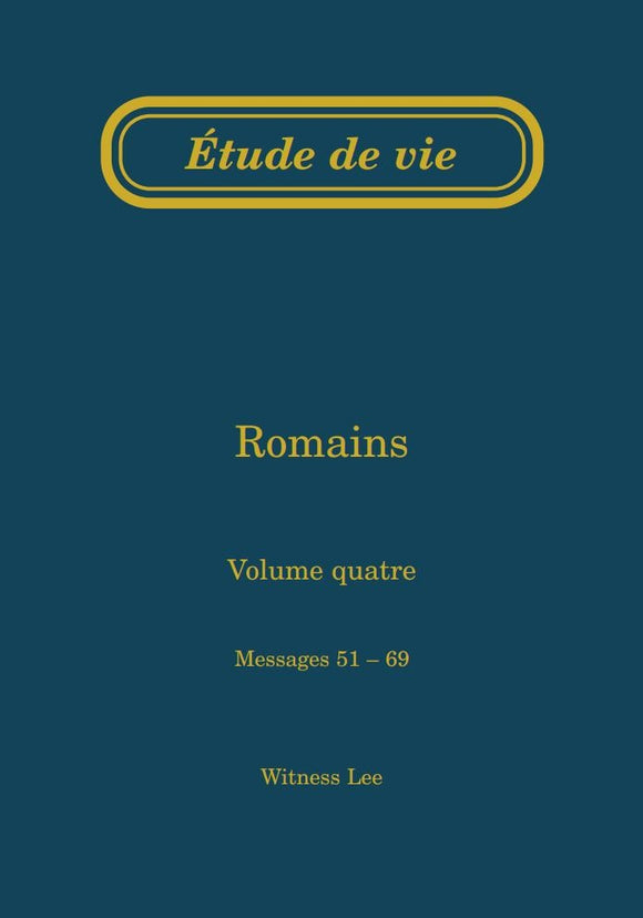 Romains, vol. 4 (51-69) – Étude de vie