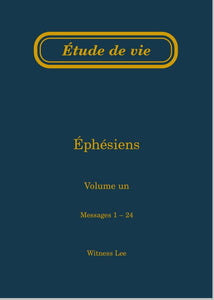 Éphésiens, vol. 1 (1-24) – Étude de vie