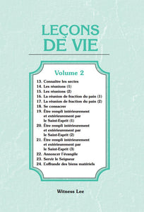 Leçons de vie, vol. 2