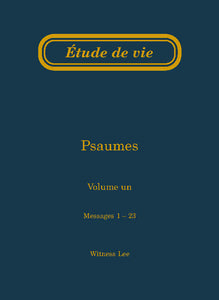 Psaumes, vol. 1 (1-23) – Étude de vie